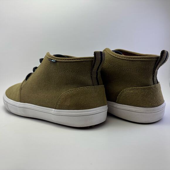TOMS “Carlo” Mid Terrain Leather Clover Men’s Shoes Size 8.5